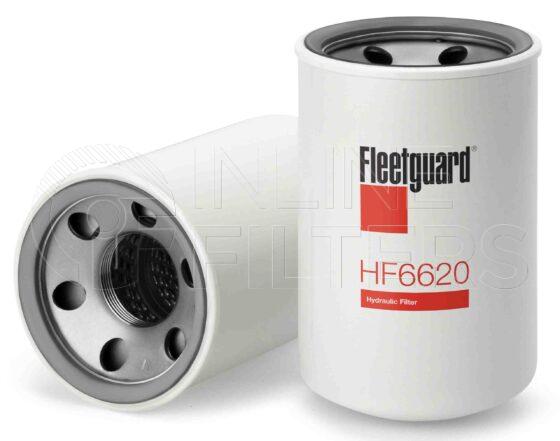 Fleetguard HF6620. FILTER-Hydraulic(Brand Specific) Product – Brand Specific Fleetguard – Spin On Product Hydraulic filter product Main Cross Reference Pall HC9540SUH4H Details Main Cross Reference is Pall HC9540SUH4H. Particle Size at Beta 75 – 36 micron (36 micron). Particle Size at Beta 200 – 0 micron (0 micron). Fleetguard Part Type HF_SPIN