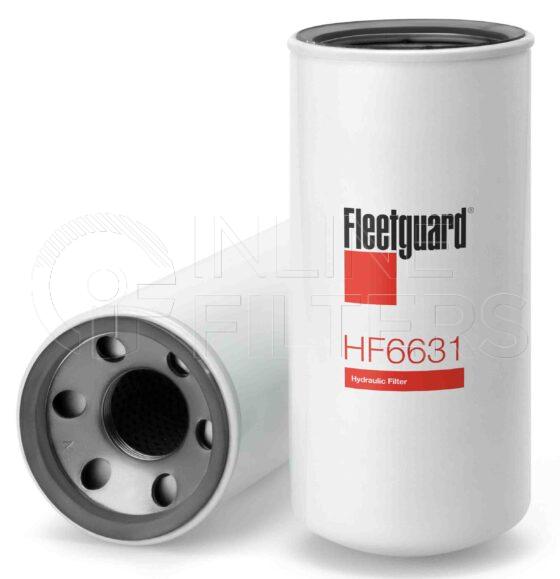 Fleetguard HF6631. FILTER-Hydraulic(Brand Specific) Product – Brand Specific Fleetguard – Spin On Product Hydraulic filter product Main Cross Reference is Eagle 63741. Particle Size at Beta 75: 12 micron (12 micron). Particle Size at Beta 200: 14 micron (14 micron). Fleetguard Part Type: HF_SPIN