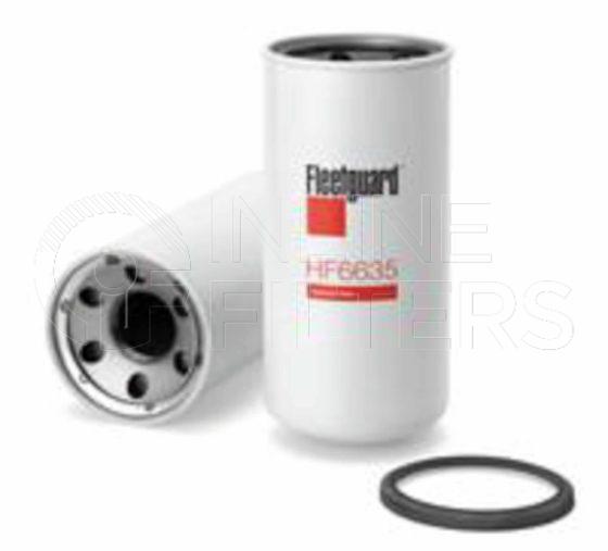 Fleetguard HF6635. Hydraulic Filter Product – Brand Specific Fleetguard – Spin On Product Fleetguard filter product Hydraulic Filter. Main Cross Reference is Case IHC 1272942C1. Particle Size at Beta 75: 25 micron (25 micron). Particle Size at Beta 200: 0 micron (0 micron). Fleetguard Part Type: HF_SPIN