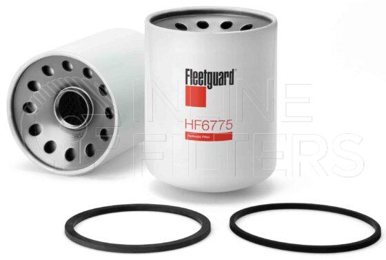 Fleetguard HF6775. FILTER-Hydraulic(Brand Specific) Product – Brand Specific Fleetguard – Spin On Product Hydraulic filter product Main Cross Reference Behringer BS0128S03A38200 Details Main Cross Reference is Behringer BS0128S03A38200. Particle Size at Beta 75 – 0 micron (0 micron). Particle Size at Beta 200 – 3 micron (3 micron). Fleetguard Part Type HF_SPIN