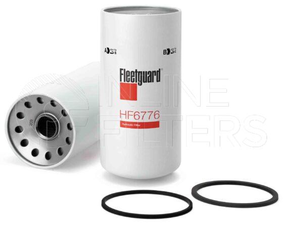 Fleetguard HF6776. FILTER-Hydraulic(Brand Specific) Product – Brand Specific Fleetguard – Spin On Product Hydraulic filter product Main Cross Reference Behringer BS0128E03A38200 Details Main Cross Reference is Behringer BS0128E03A38200. Particle Size at Beta 75 – 0 micron (0 micron). Particle Size at Beta 200 – 3 micron (3 micron). Fleetguard Part Type HF_SPIN