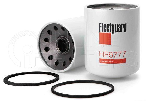 Fleetguard HF6777. FILTER-Hydraulic(Brand Specific) Product – Brand Specific Fleetguard – Spin On Product Hydraulic filter product Main Cross Reference Schroeder SBF75004Z5B Details For Standard version use HF6710. Main Cross Reference is Schroeder SBF75004Z5B. Particle Size at Beta 75 – 0 micron (0 micron). Particle Size at Beta 200 – 5 micron (5 micron). Fleetguard Part Type HF_SPIN