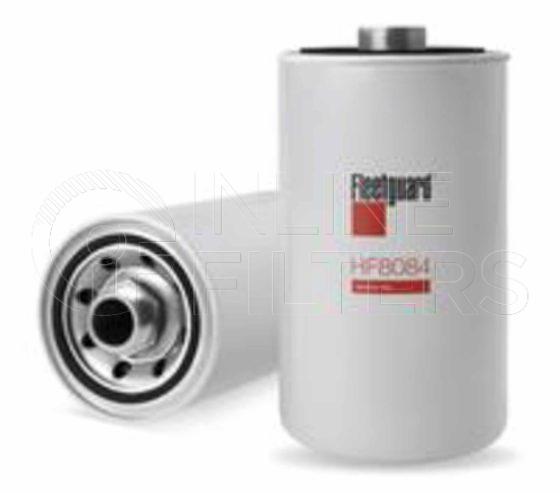 Fleetguard HF8084. Hydraulic Filter Product – Brand Specific Fleetguard – Spin On Product Fleetguard filter product Hydraulic Filter. Main Cross Reference is Massey Ferguson 3386701M1. Particle Size at Beta 75: 33 micron (33 micron). Particle Size at Beta 200: 39 micron (39 micron). Fleetguard Part Type: HF_SPIN