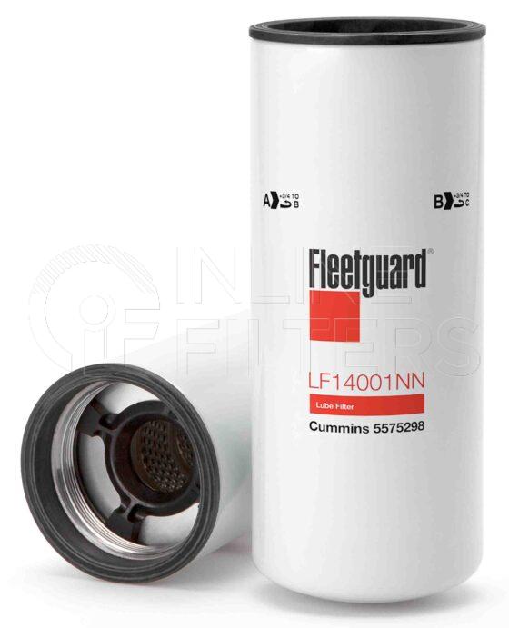 Fleetguard LF14001NN. Lube Filter Product – Brand Specific Fleetguard – Undefined Product Fleetguard filter product