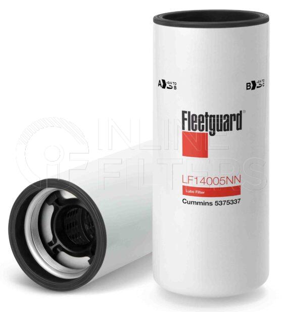 Fleetguard LF14005NN. Lube Filter.