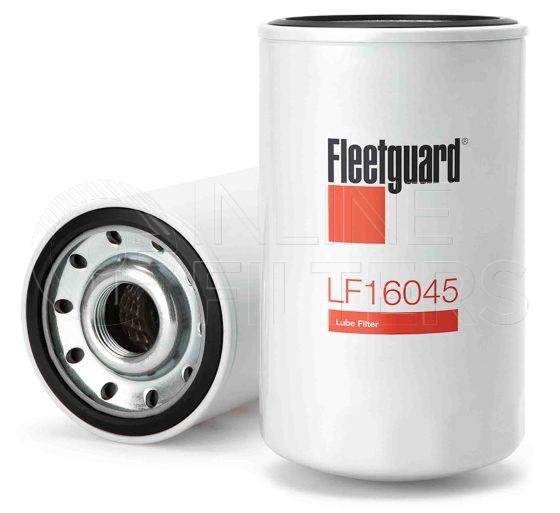 Fleetguard LF16045. Lube Filter. Main Cross Reference is Case New Holland 84206729. Fleetguard Part Type: LF.