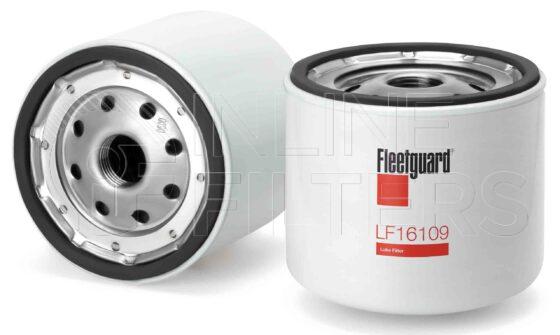 Fleetguard LF16109. Lube Filter. Main Cross Reference is Vauxhall GM 26324057. Fleetguard Part Type: LF.