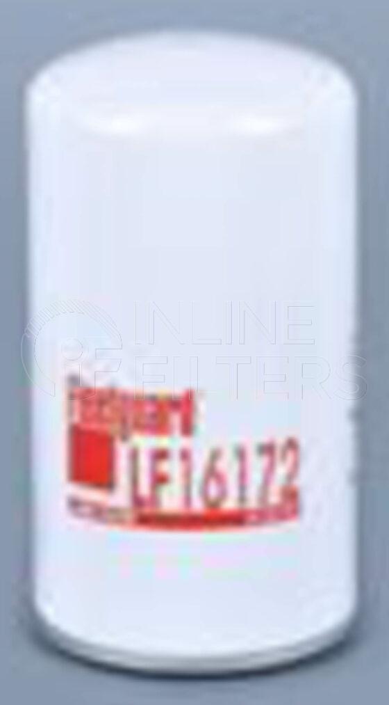 Fleetguard LF16172. Lube Filter. Main Cross Reference is Iveco 2995561. Fleetguard Part Type: LF_SPIN.