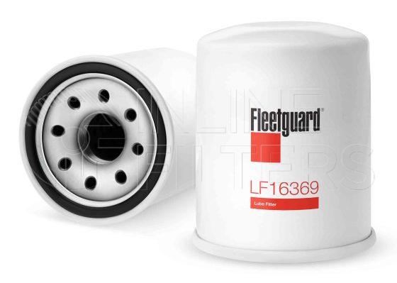 Fleetguard LF16369. Lube Filter. Main Cross Reference is Isuzu 8981650710. Fleetguard Part Type: LF_SPIN.