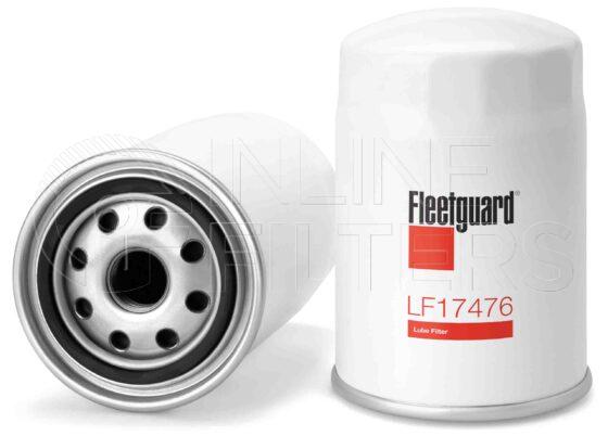 Fleetguard LF17476. Lube Filter Product – Brand Specific Fleetguard – Spin On Product Fleetguard filter product Lube Filter. Main Cross Reference is Volvo Penta 3581621. Flow Direction: Outside In. Fleetguard Part Type: LF_SPIN
