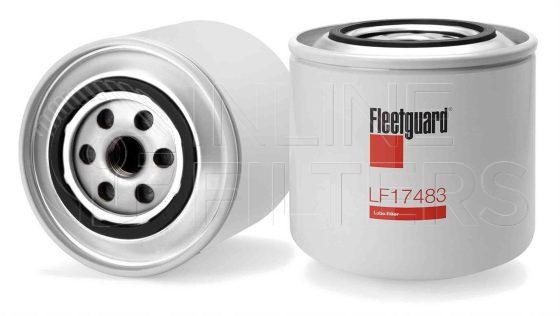Fleetguard LF17483. Lube Filter. Main Cross Reference is New Holland 1931018. Fleetguard Part Type: LF.
