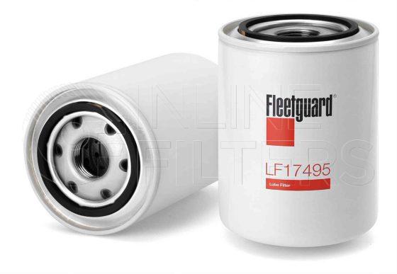 Fleetguard LF17495. Lube Filter. Main Cross Reference is Ingersoll Rand 22436323. Fleetguard Part Type: LF.