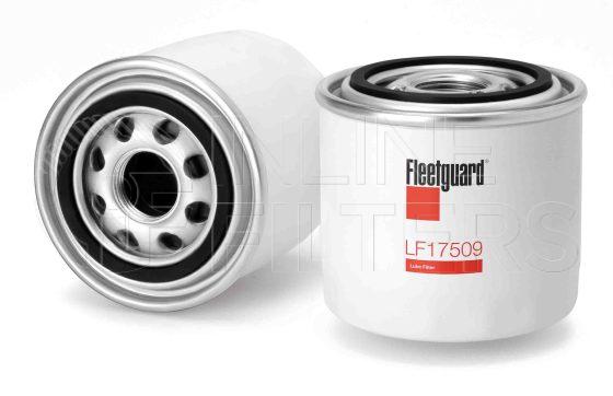 Fleetguard LF17509. Lube Filter. Main Cross Reference is Case IHC 87679496. Fleetguard Part Type: LF.