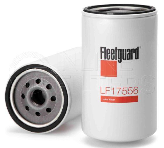 Fleetguard LF17556. Lube Filter. Main Cross Reference is JCB 32004133. Fleetguard Part Type: LF.
