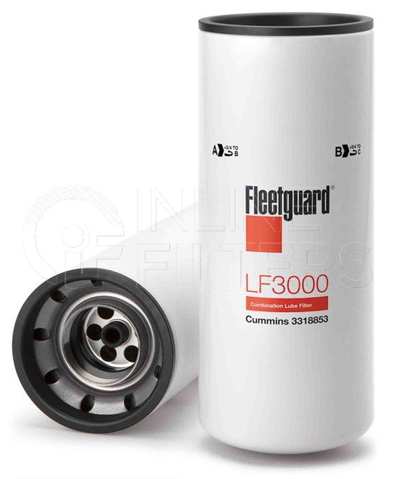 Fleetguard LF3000. Lube Filter Product – Brand Specific Fleetguard – Spin On Product Fleetguard filter product Lube Filter. For Upgrade use LF9009. For Service Part use 3305536S. Main Cross Reference is Biurrare 143115. Fleetguard Part Type: LF_COMBO. Comments: Combination Synthetic Media full flow and stacked disc bypass Can be used to replace LF670, LF777, LF691 and LF3333 […]