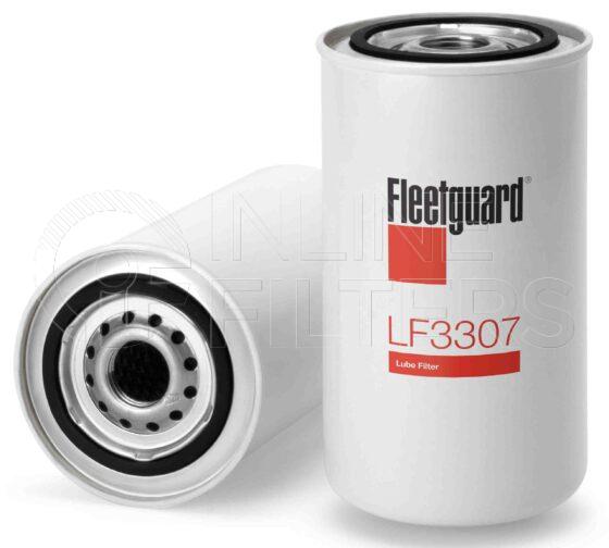 Fleetguard LF3307. Lube Filter. Main Cross Reference is Case IHC A58672. Fleetguard Part Type: LF_SPIN.