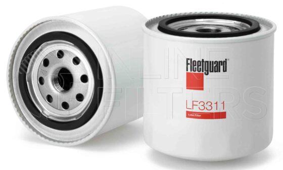 Fleetguard LF3311. Lube Filter. Main Cross Reference is Onan 1220185. Fleetguard Part Type: LFSPINFL.