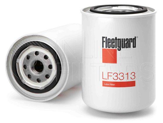 Fleetguard LF3313. Lube Filter Product – Brand Specific Fleetguard – Spin On Product Fleetguard filter product Lube Filter. For Short version use LF689. For Upgrade use LF3487. Main Cross Reference is Ford D8PJ6714AA. Fleetguard Part Type LFSPINFL