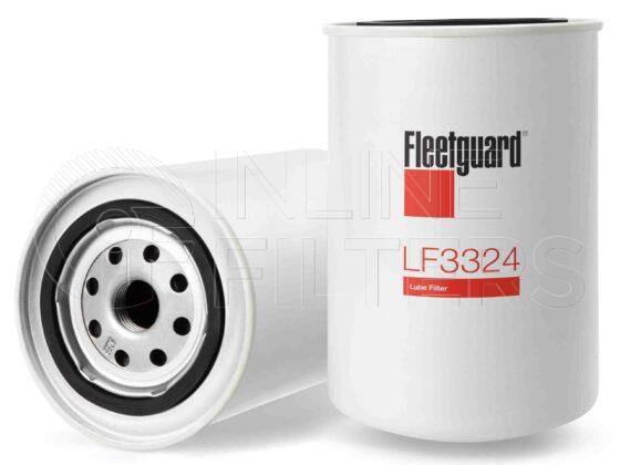 Fleetguard LF3324. Lube Filter. Main Cross Reference is Isuzu 132012. Fleetguard Part Type: LFSPINFL.