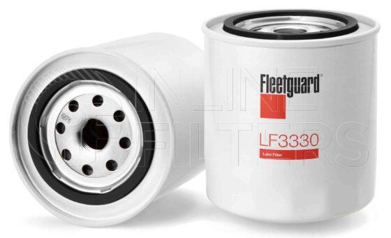 Fleetguard LF3330. Lube Filter. Main Cross Reference is Isuzu H132011. Fleetguard Part Type: LF_SPIN.