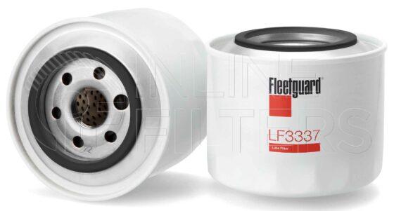 Fleetguard LF3337. Lube Filter. Main Cross Reference is Honda 15400689004. Fleetguard Part Type: LF_SPIN.