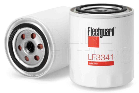 Fleetguard LF3341. Lube Filter. Main Cross Reference is Kubota 190001206. Fleetguard Part Type: LF_SPIN.