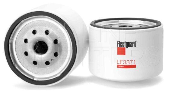 Fleetguard LF3371. Lube Filter. Main Cross Reference is Ford E3TZ6731B. Fleetguard Part Type: LF_SPIN.