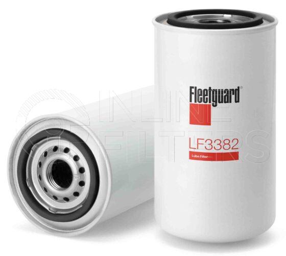 Fleetguard LF3382. Lube Filter Product – Brand Specific Fleetguard – Spin On Product Fleetguard filter product Lube Filter. For Short version use LF3532. Main Cross Reference is Case IHC 398080R2. Fleetguard Part Type LF_SPIN