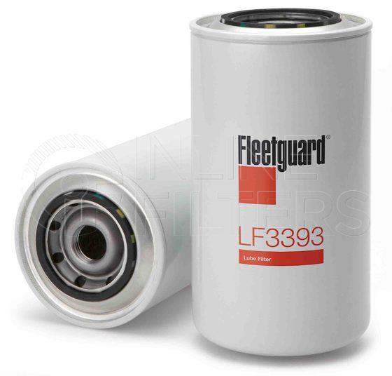 Fleetguard LF3393. Lube Filter. Main Cross Reference is Mercedes 31841701. Fleetguard Part Type: LFSPINFL.