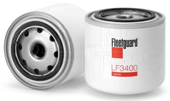 Fleetguard LF3400. Lube Filter. Main Cross Reference is Deutz AG Fahr KHD 3357461. Fleetguard Part Type: LFSPINFL.