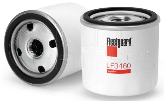 Fleetguard LF3460. Lube Filter. Main Cross Reference is Lister Petter 20155370. Fleetguard Part Type: LF_SPIN.