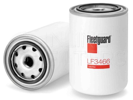 Fleetguard LF3466. Main Cross Reference is Volvo 4804651. Fleetguard Part Type: LF_SPIN.