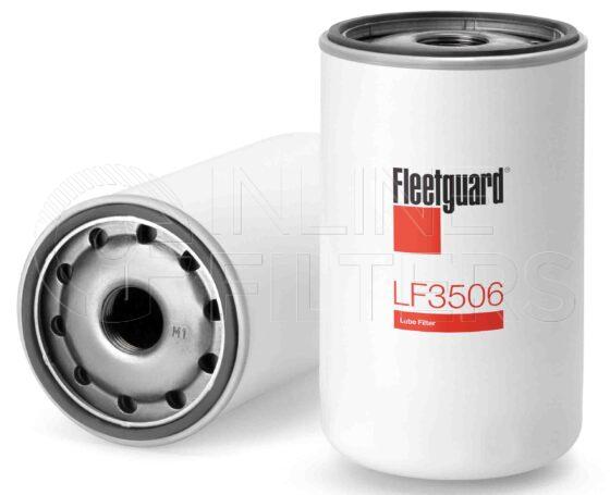Fleetguard LF3506. Lube Filter. Main Cross Reference is MAN 51055017160. Fleetguard Part Type: LF_SPIN.