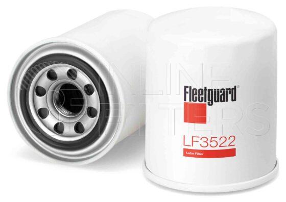 Fleetguard LF3522. Lube Filter. Main Cross Reference is Isuzu 8941145840. Fleetguard Part Type: LFSPINFL.
