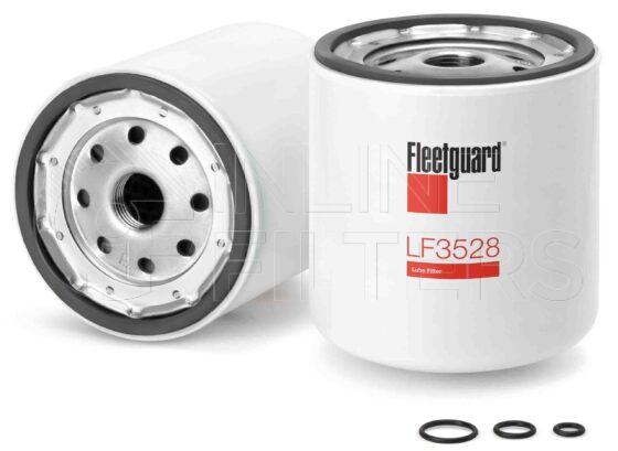 Fleetguard LF3528. Lube Filter. Main Cross Reference is Isuzu X132010140. Fleetguard Part Type: LF_SPIN.