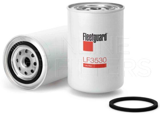 Fleetguard LF3530. Lube Filter. Main Cross Reference is Case IHC A146696. Fleetguard Part Type: LFSPINFL.