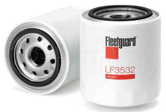 Fleetguard LF3532. Lube Filter. Main Cross Reference is Case IHC 3136046R93. Fleetguard Part Type: LF_SPIN.