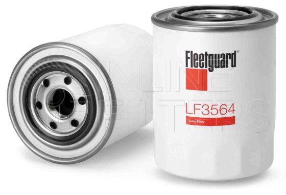Fleetguard LF3564. FILTER-Lube(Brand Specific) Product – Brand Specific Fleetguard – Spin On Product Lube filter product Main Cross Reference is Mitsubishi MD069782. Fleetguard Part Type: LF_COMBO. Comments: Combo style filter