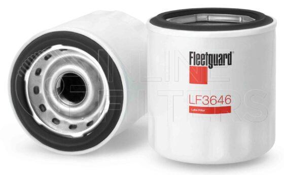 Fleetguard LF3646. Lube Filter. Main Cross Reference is Ingersoll Rand 58966706. Fleetguard Part Type: LF.