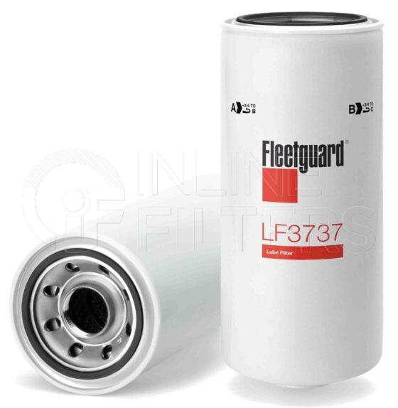 Fleetguard LF3737. Lube Filter Product – Brand Specific Fleetguard – Spin On Product Fleetguard filter product Lube Filter. For Upgrade use LF3773. Main Cross Reference is Leyland Daf BL 1310901. Fleetguard Part Type LF_SPIN
