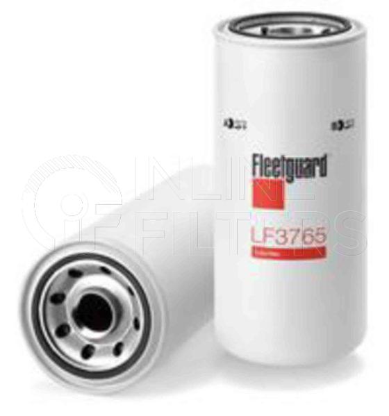 Fleetguard LF3765. Lube Filter. For Standard version use LF3493. Fleetguard Part Type: LF.