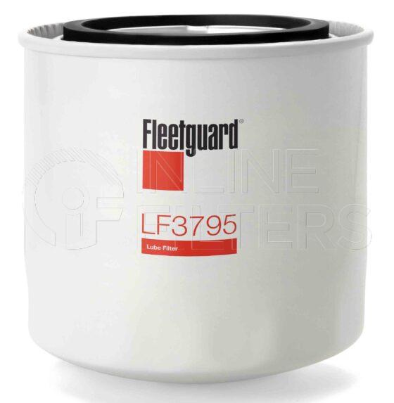 Fleetguard LF3795. Lube Filter. Main Cross Reference is Case IHC 86402050. Fleetguard Part Type: LF.