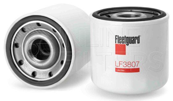 Fleetguard LF3807. Lube Filter. Fleetguard Part Type: LF. Comments: Isuzu Applications.