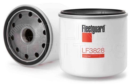 Fleetguard LF3828. Lube Filter. Main Cross Reference is Mitsubishi 32A4000100. Fleetguard Part Type: LF.