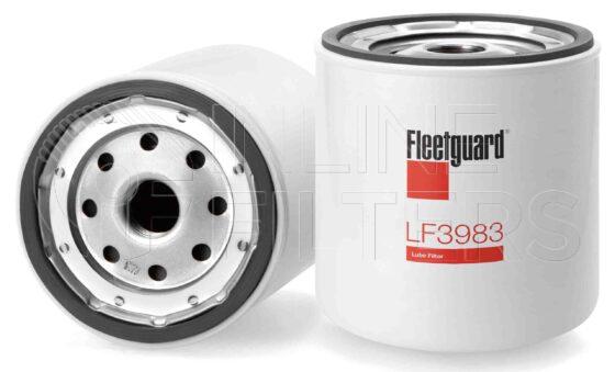 Fleetguard LF3983. Lube Filter. Main Cross Reference is Ingersoll Rand 54381314. Fleetguard Part Type: LF.