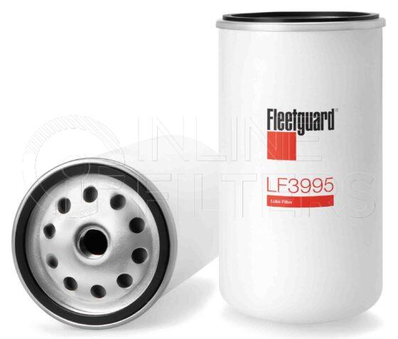 Fleetguard LF3995. Lube Filter Product – Brand Specific Fleetguard – Spin On Product Fleetguard filter product Lube Filter. Main Cross Reference is Hitachi 4285642. Flow Direction: Outside In. Fleetguard Part Type: LF_SPIN