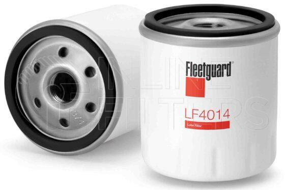 Fleetguard LF4014. Lube Filter Product – Brand Specific Fleetguard – Spin On Product Fleetguard filter product Lube Filter. Main Cross Reference is Vauxhall GM 6438162. Flow Direction: Outside In. Fleetguard Part Type: LF_SPIN