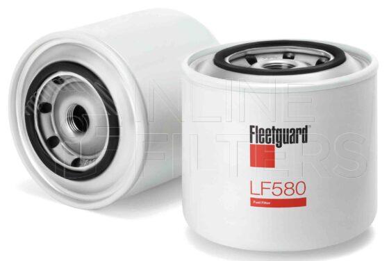 Fleetguard LF580. Lube Filter. Main Cross Reference is Ford C5NN6714A. Fleetguard Part Type: LF_SPIN.