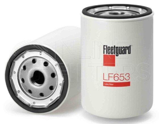 Fleetguard LF653. Lube Filter Product – Brand Specific Fleetguard – Spin On Product Fleetguard filter product Lube Filter. For Short version use LF651. For Upgrade use LF3488. Fleetguard Part Type: LFSPINFL. Comments: GMC Cars And Trucks