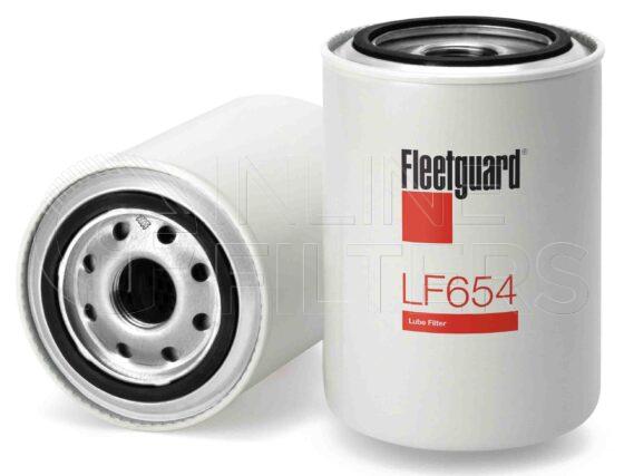 Fleetguard LF654. Lube Filter Product – Brand Specific Fleetguard – Spin On Product Fleetguard filter product Lube Filter. For Upgrade use LF3788. Main Cross Reference is Caterpillar 9L9200. Fleetguard Part Type LFSPINFL